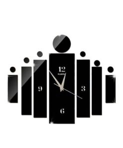 RUBIAN Prolific WallClock - Black
