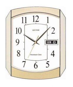 C F H102 N R65 - Value Added Wall Clock - Gold/ Silver