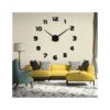 Large Wall Clock - Black