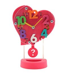 Love Sign 3D Table Clock - Pink