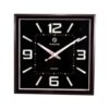 Black Center Dial Radium Wall Clock 12X12&Quot; - Maroon
