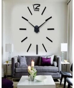 3D line wall Clock