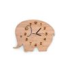 Wooden Elephant Shaped Clock for kids