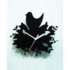 Sparrow Nest Wallclock - Black