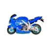 Bike Shaped 3D Clock - Blue