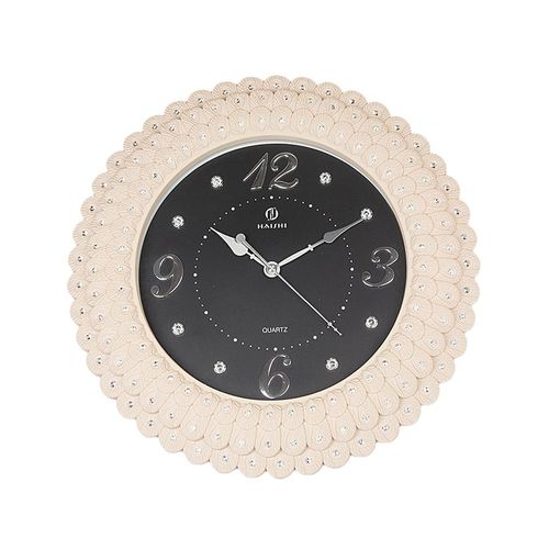 Fancy Wall Clock - Cream