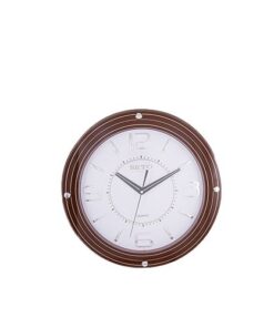 S-1008 - Double Plated Structured Wall Decor Clock