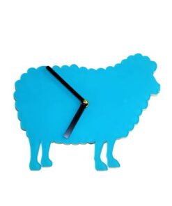 Sheep Wall Clock - Blue