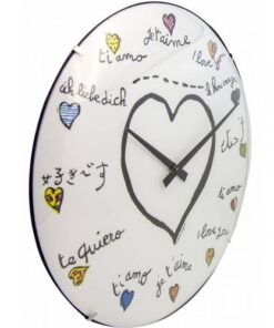 3160 - Loving You Dome - Wall Clock - Netherlands