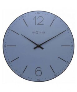 3159Bl - Index Dome Wall Clock - Netherlands