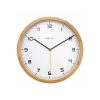 3154 - Company Light Wood - Wall Clock - Netherlands