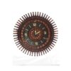 Sheesham Wood Medium Wall Clock D2 - Brown