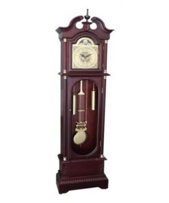 Grand Father Clock Westminster Pendulum - 17x65'' - Brown