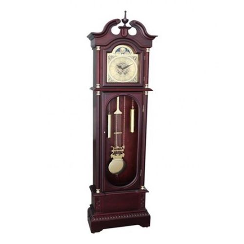 Grand Father Clock Westminster Pendulum - 17x65'' - Brown