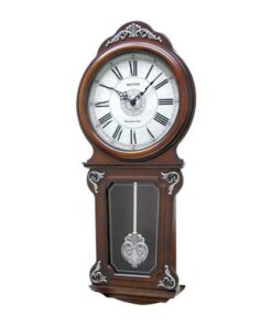 C M J380 C R06 - S I P (Sound In Place) Wall Clock -Japan- Brown