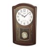 C M J321 N R06 - Wooden Wall Clock Chime - Brown
