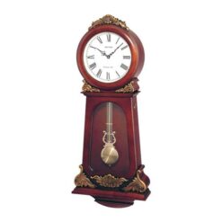 C M J349 C R06 - S I P (Sound In Place) Wall Clock -Japan- Brown