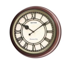 C M H740 N R06 - S I P (Sound In Place) Wall Clock -Japan- Brown