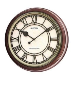 C M H740 N R06 - S I P (Sound In Place) Wall Clock -Japan- Brown