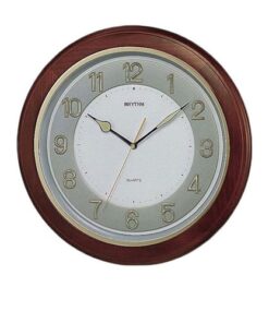 C M G266 B R06 - Wooden Wall Clock - Brown