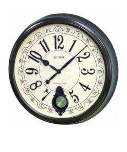 C M J504 N R06 - S I P (Sound In Place) Wall Clock -Japan- Brown