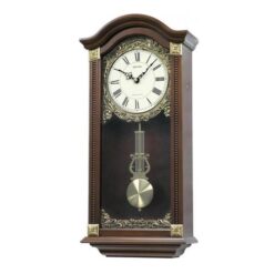 C M J524 N R06 - S I P (Sound In Place) Wall Clock - Brown