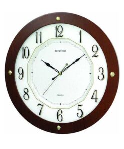 CMG977NR06 - Wooden Wall Clock - Brown (Brand Warranty)
