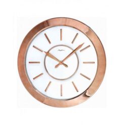 CMG749NR13 - Value Added Wall Clock - Pink & Golden