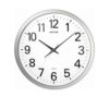 C M G430 N R19 - Value Added Wall Clock - Silver