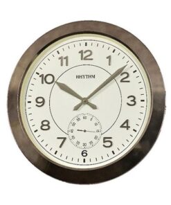 C M G771 N R02 - Value Added Wall Clock - Brown (Brand Warranty)