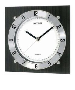 CMG983NR02 - Wooden Wall Clock - Black