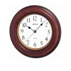 C M G915 N R06 - Wooden Wall Clock - Brown