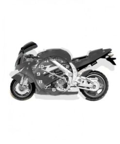 Bike Shaped 3D Clock - Black