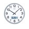 C F G706 N R19 - Value Added Wall Clock - Silver