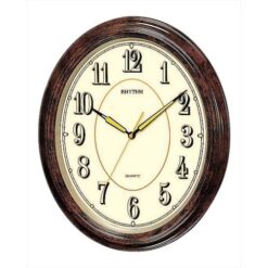 C M G712 N R06 - Value Added Wall Clock - Brown