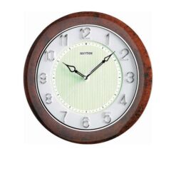 C M G435 N R06 - Value Added Wall Clock - Brown (Brand Warranty)