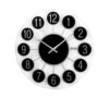 C M G738 B R02 - Value Added Wall Clock - Black (Brand Warranty)