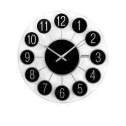 C M G738 B R02 - Value Added Wall Clock - Black (Brand Warranty)