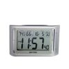 LCT061NR19 - LCD Clock - Silver