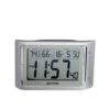 Lct061Nr19 - Lcd Clock - Silver