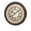 C M G744 N R06 - Value Added Wall Clock - Brown