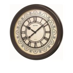 C M G744 N R06 - Value Added Wall Clock - Brown