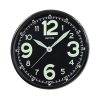 C M G499 B R02 - Value Added Wall Clock - Black (Brand Warranty)