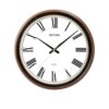 C M G898 N R06 - Value Added Wall Clock - Brown