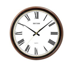 C M G898 N R06 - Value Added Wall Clock - Brown