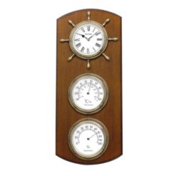 CFG902NR06 - Wooden Wall Clock - Brown