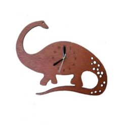 Dinosaur Wall Clock for Kids Room