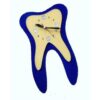 Tooth Shaped Large Clock