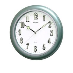 C M G728 N R05 - Value Added Wall Clock - Metalic Green