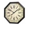 C M G745 N R06 - Value Added Wall Clock - Brown